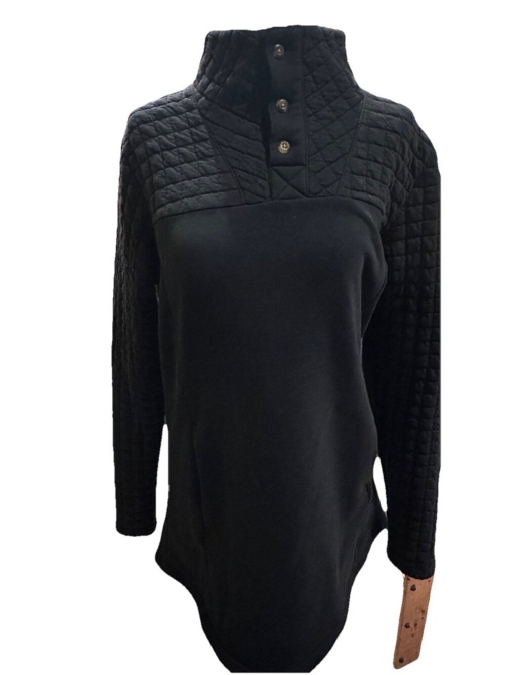 Columbia Women’s Black Medium Thermal Comfort Mock Neck Long Sleeve Gorpcore